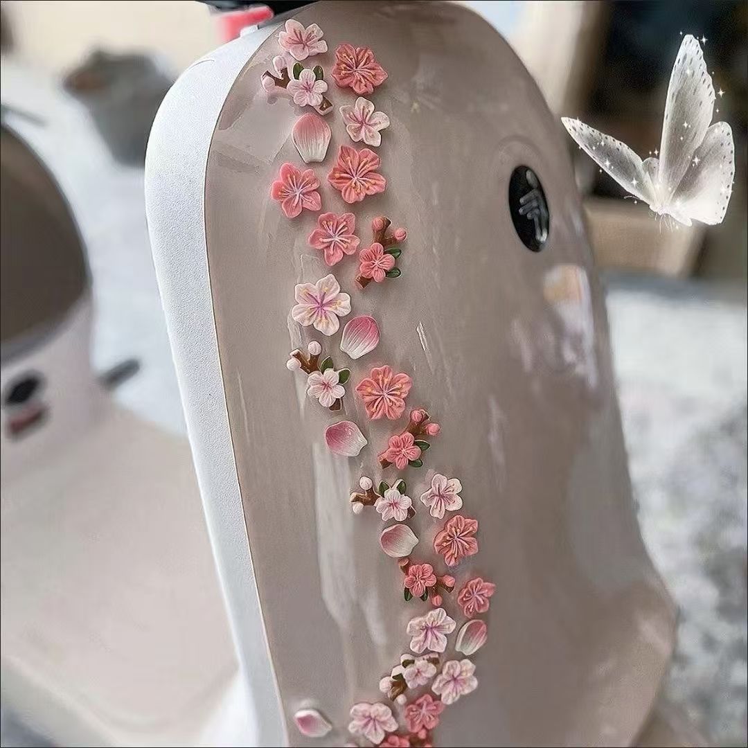 踏春`桃花满园立体贴